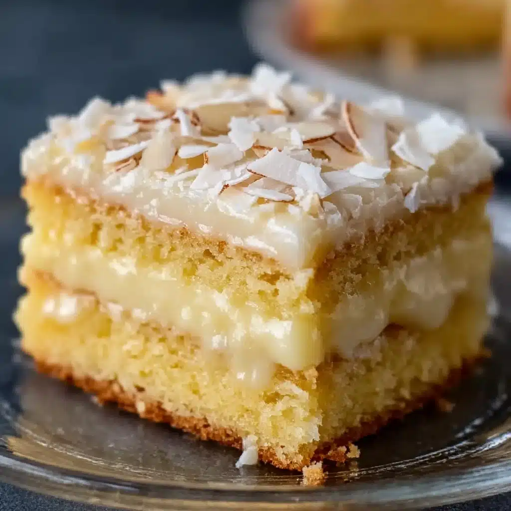 Pineapple Coconut God Bless America Cake Recipe - Recipe Image