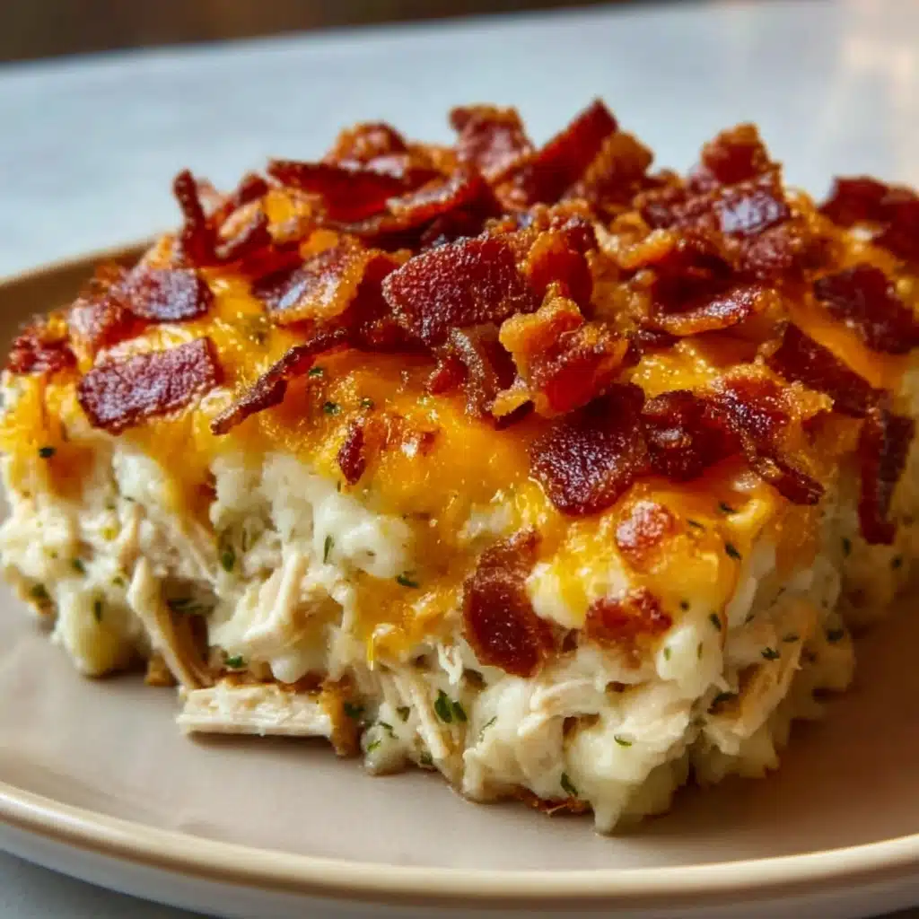 Amazing 25-Minute Crack Chicken Casserole Recipe - Recipe Image