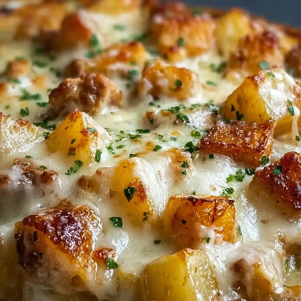 Garlic Parmesan Crockpot Chicken and Potatoes Recipe - Recipe Image