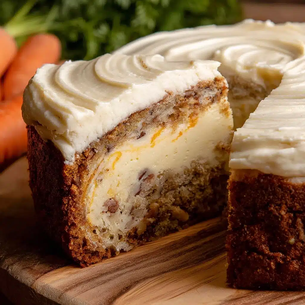 Carrot Cake Cheesecake Recipe - Recipe Image