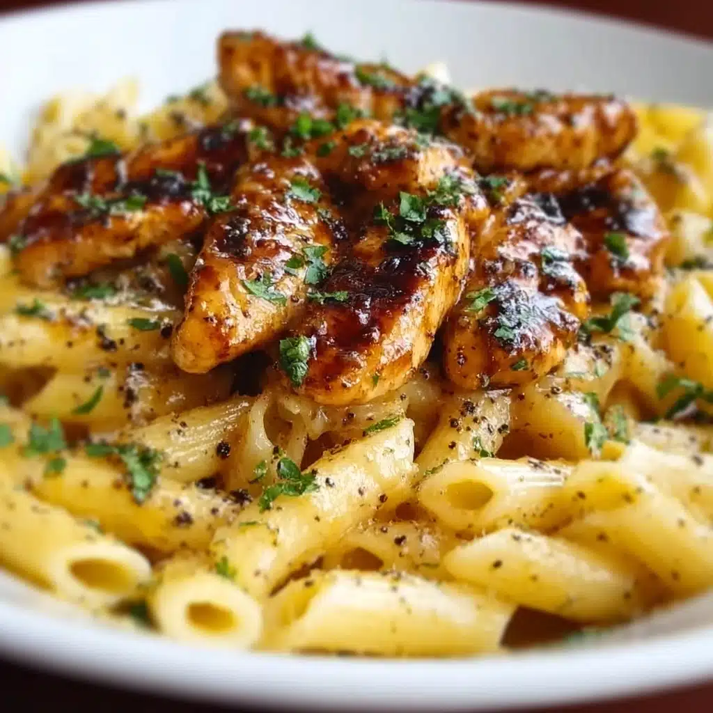 Honey Pepper Chicken Pasta Recipe - Recipe Image