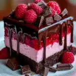 Chocolate Raspberry Drip Cake Recipe