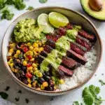 Cilantro Lime Steak Bowls Recipe