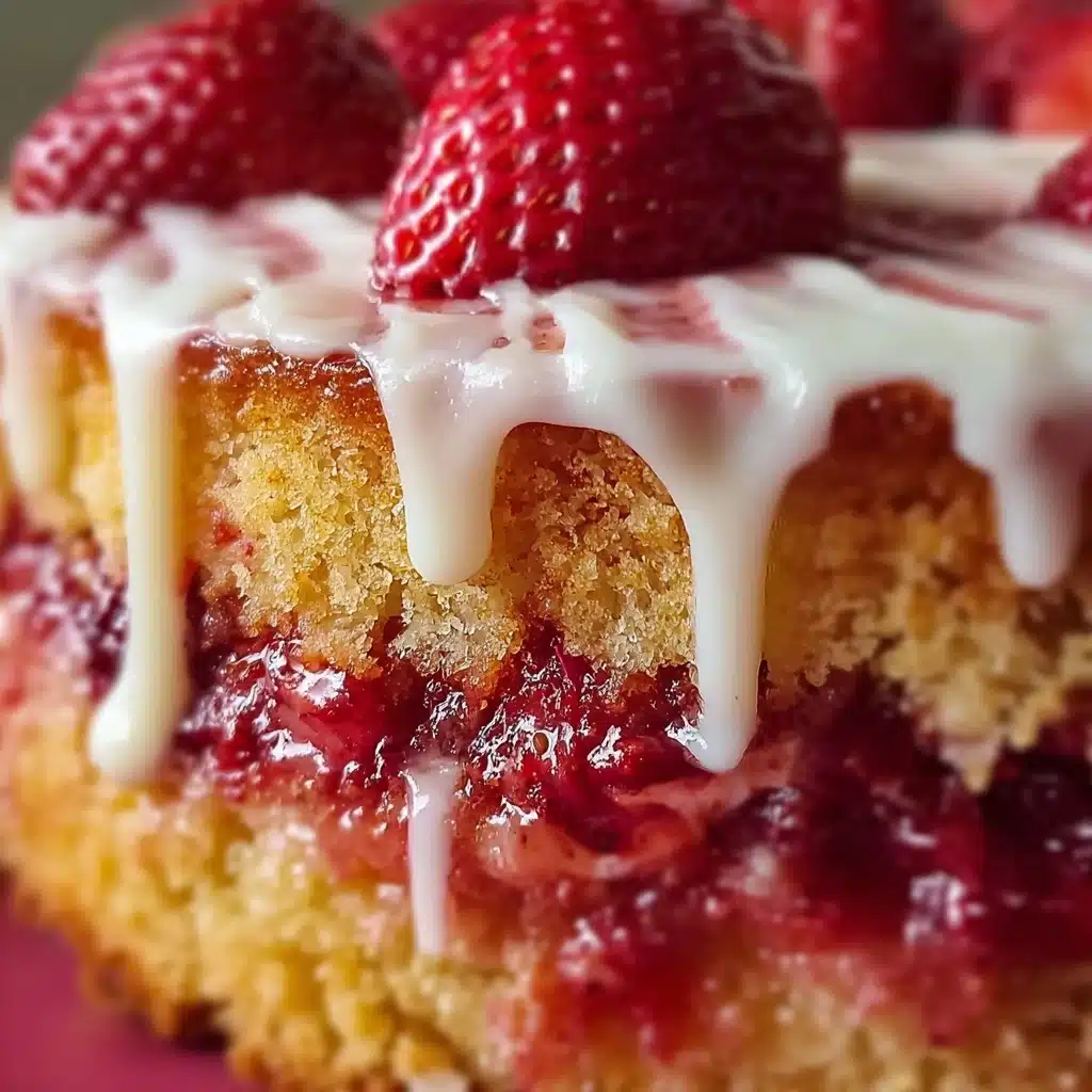Strawberry Honeybun Cake Recipe - Recipe Image