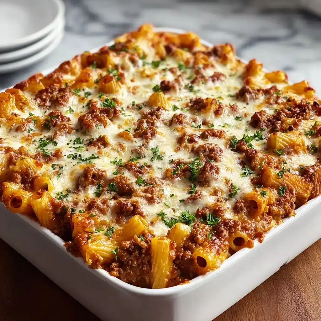 Layer half the cooked pasta in the baking dish Recipe - Recipe Image