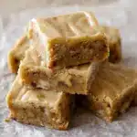 Maple Glazed Apple Blondies Recipe