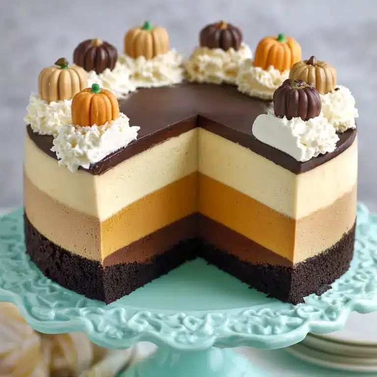 Pumpkin Chocolate Mousse Cake Recipe