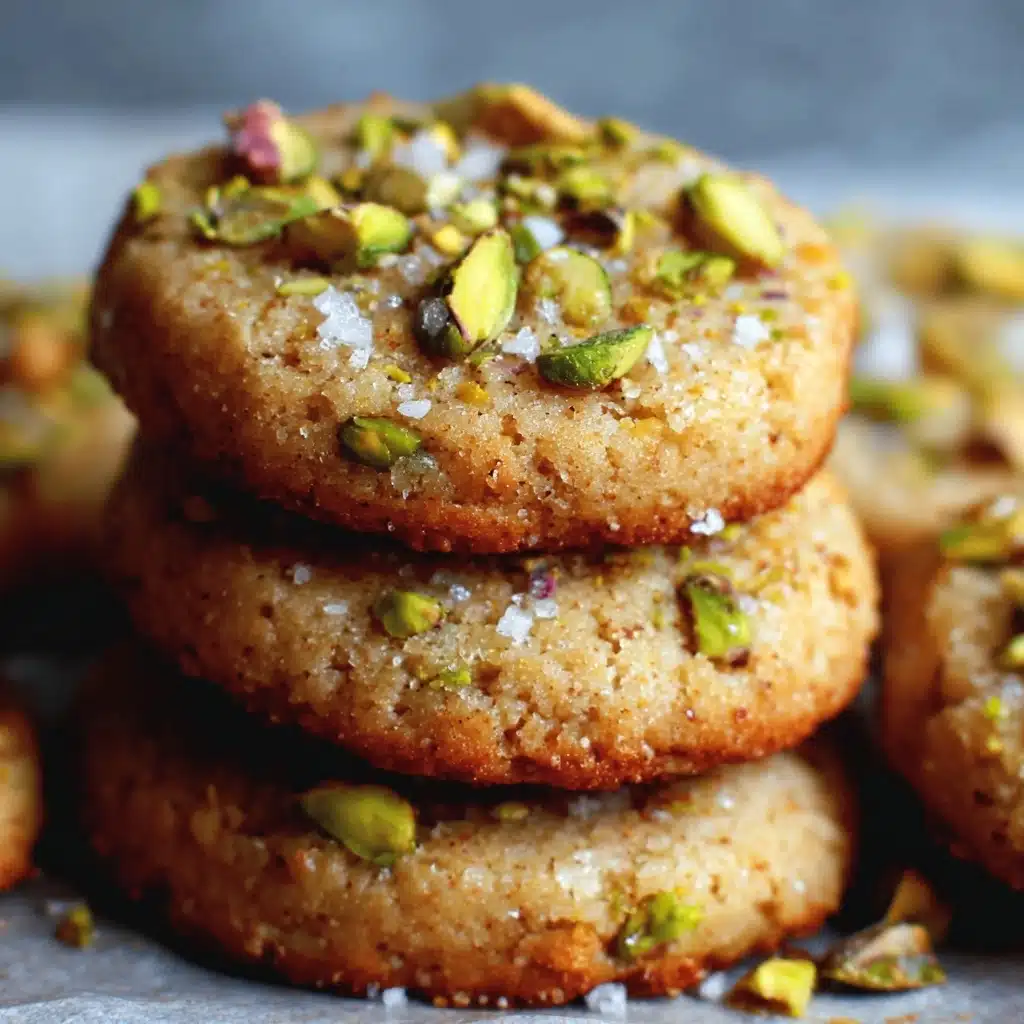 Salted Honey Pistachio Cookies Recipe - Recipe Image