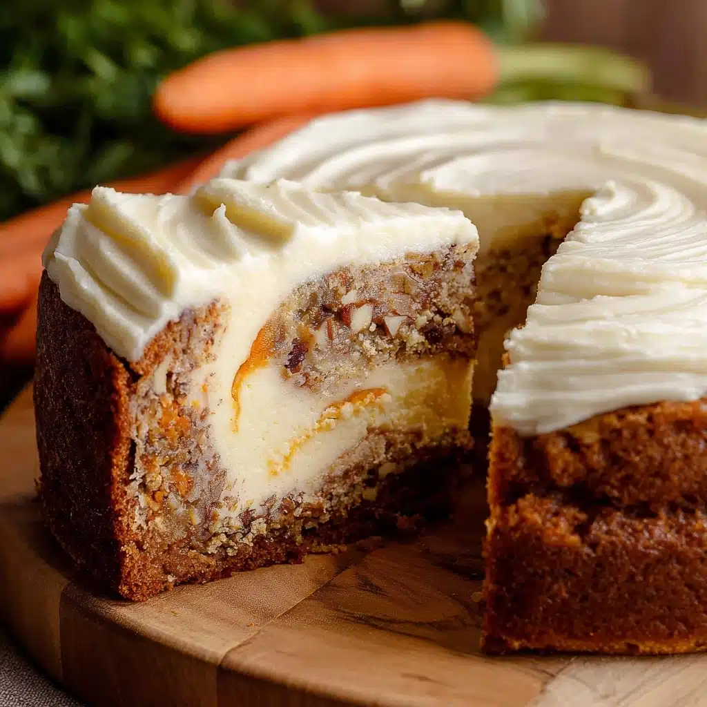 Carrot Cake Cheesecake Recipe - Recipe Image