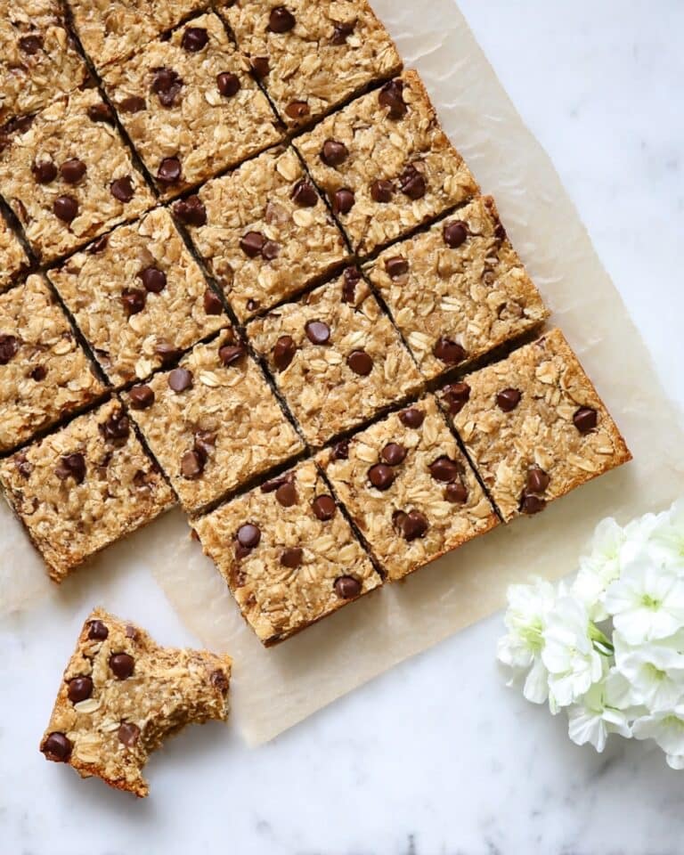 Oatmeal Chocolate Chip Bars Recipe