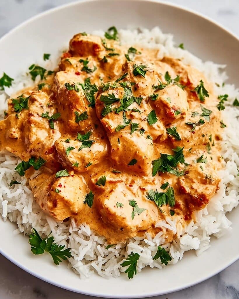 Creamy Smothered Chicken and Rice Recipe