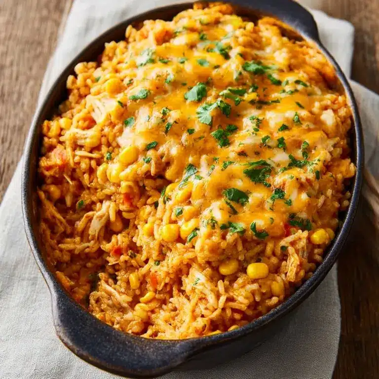 Chicken Enchilada Rice Casserole Recipe