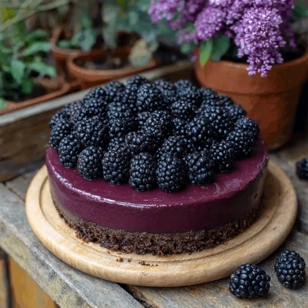 Blackberry Velvet Gothic Cake Recipe - Recipe Image