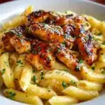 Honey Pepper Chicken Pasta Recipe