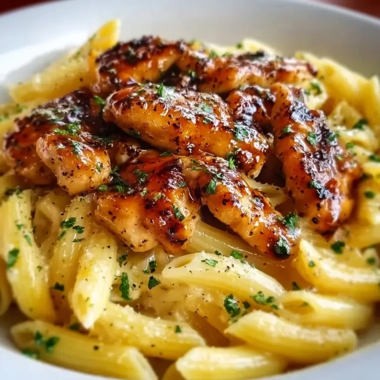 Honey Pepper Chicken Pasta Recipe