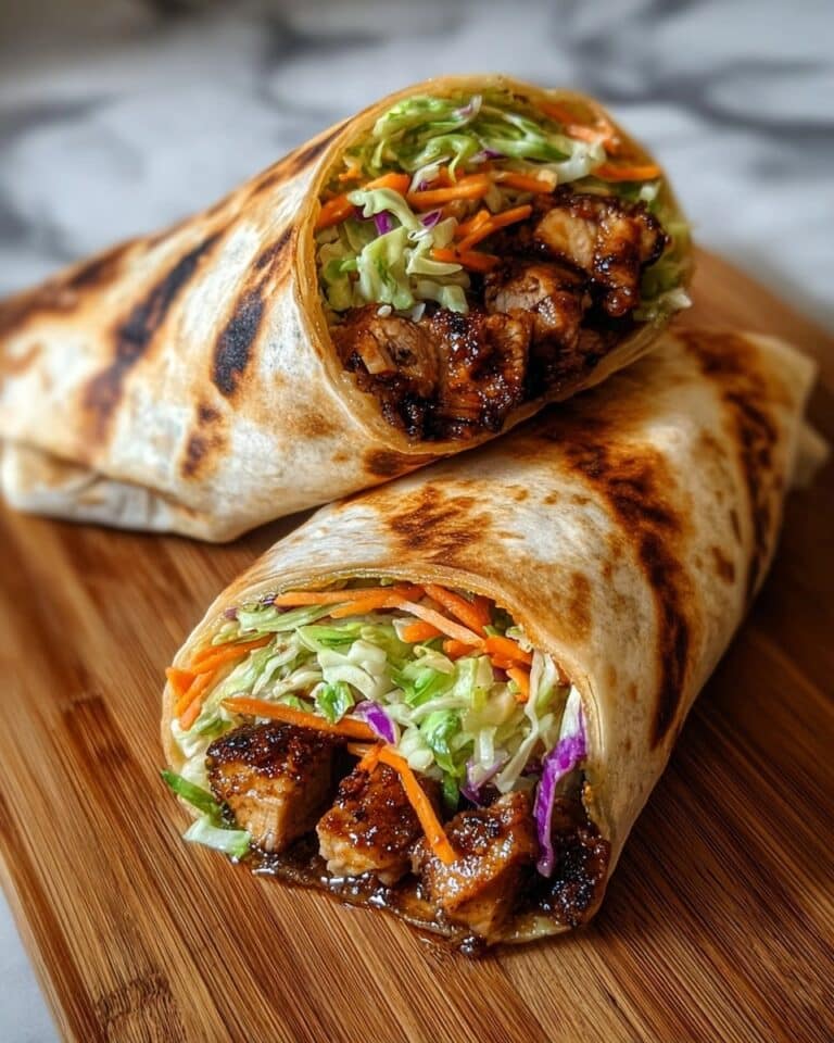 Teriyaki Chicken Wrap Recipe