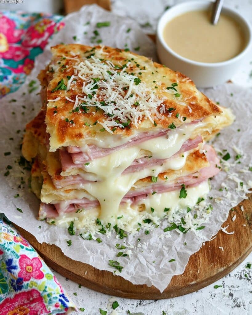 Chicken Cordon Bleu Quesadillas Recipe