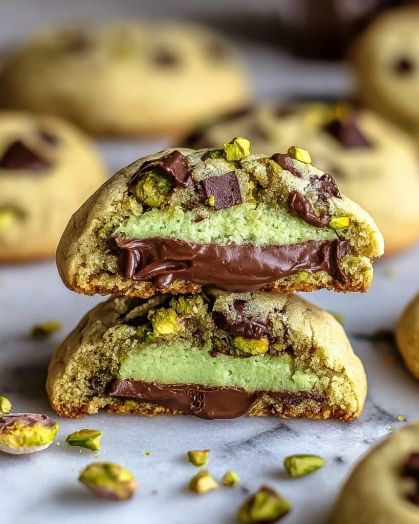 Pistachio Cream Cookies That Melt in Your Mouth Recipe