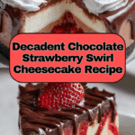 Chocolate Strawberry Swirl Cheesecake Recipe