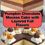 Pumpkin Chocolate Mousse Cake Recipe