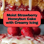 Strawberry Honeybun Cake Recipe