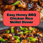 Honey BBQ Chicken Rice Recipe