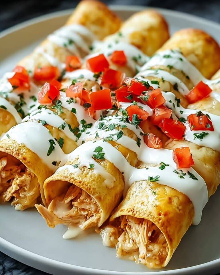 Cream Cheese Chicken Taquitos Recipe