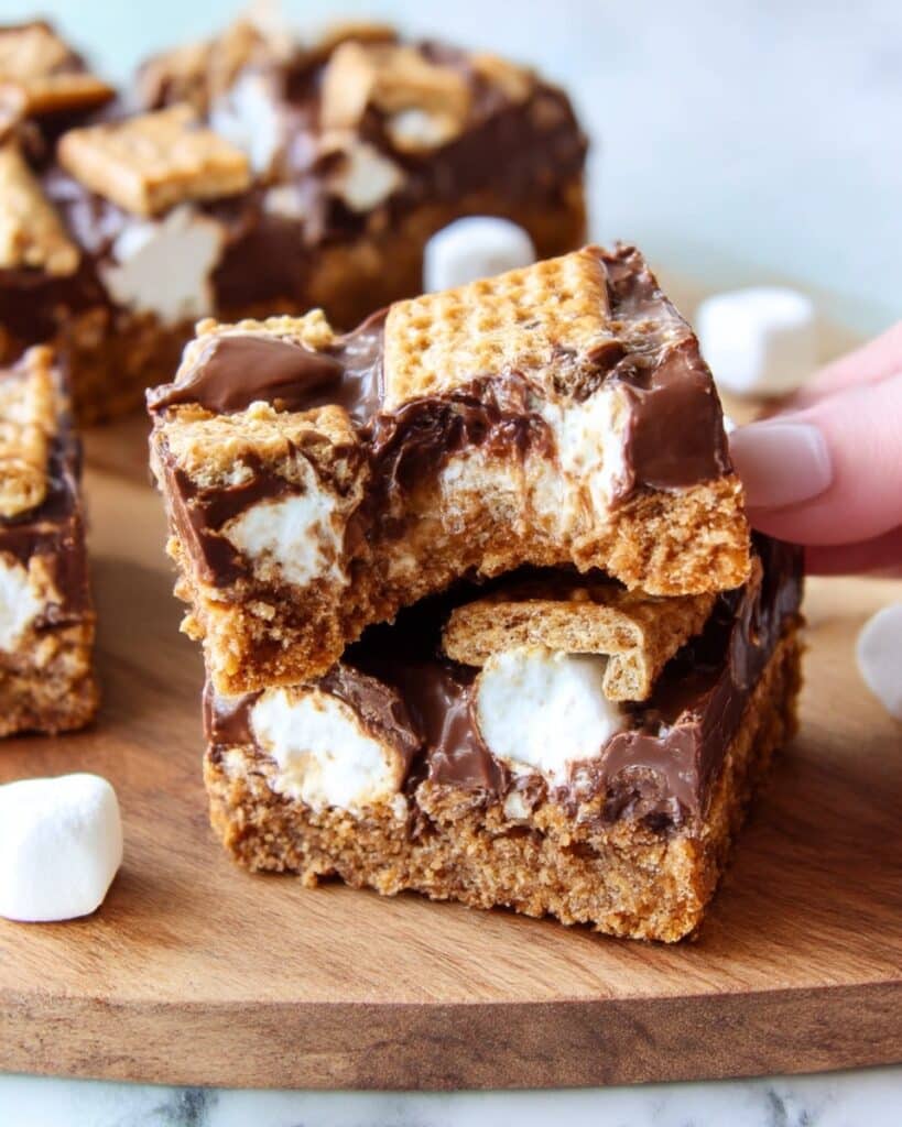Golden Graham S’mores Bars Recipe