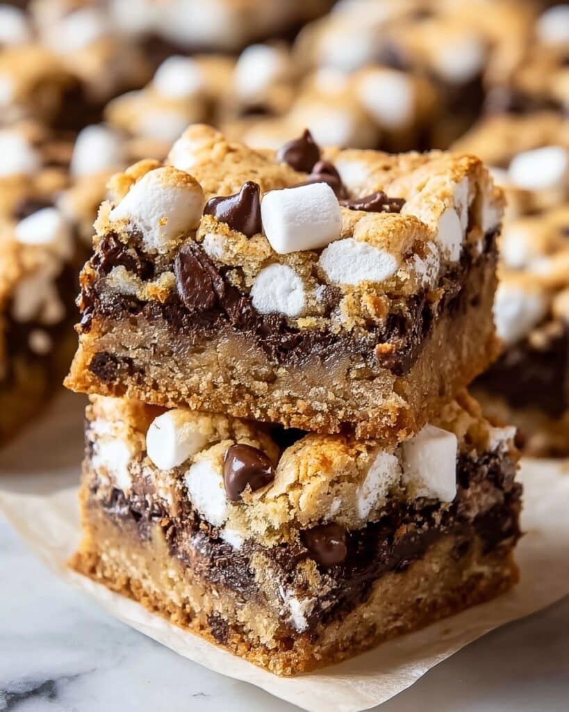 S’mores Cookie Bars Recipe