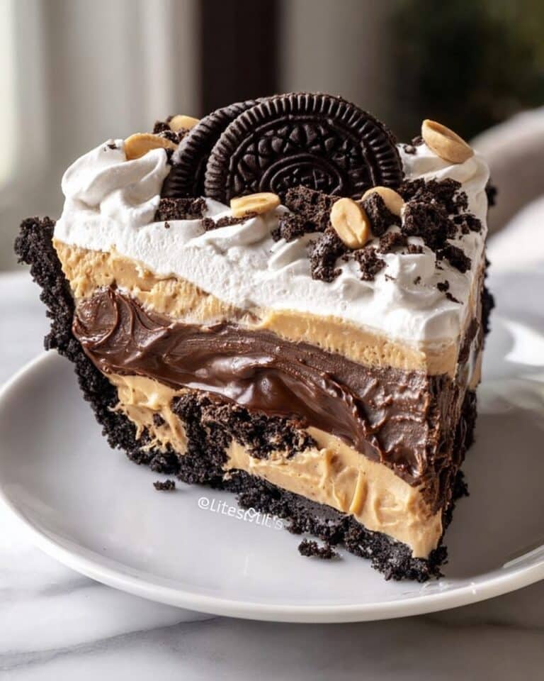 Ultimate Chocolate Peanut Butter Temptation Pie Recipe