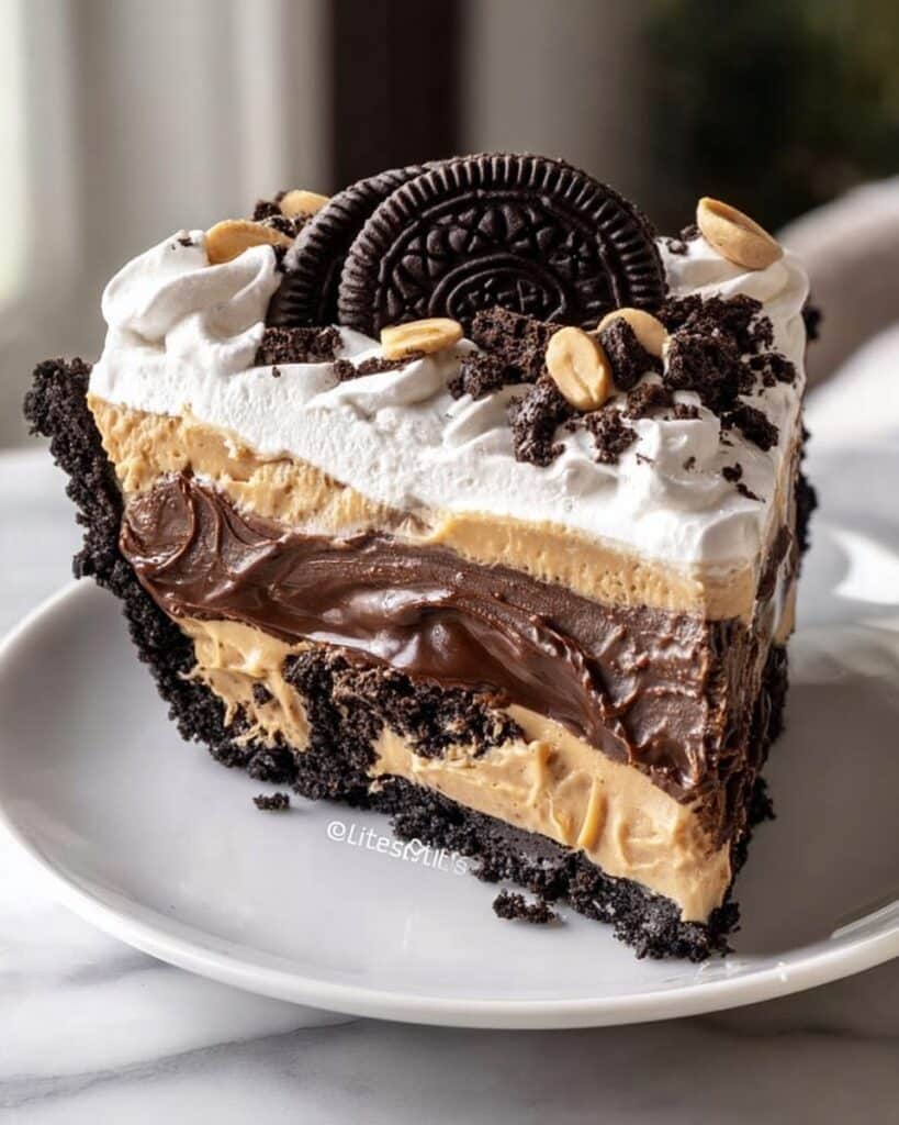Ultimate Chocolate Peanut Butter Temptation Pie Recipe