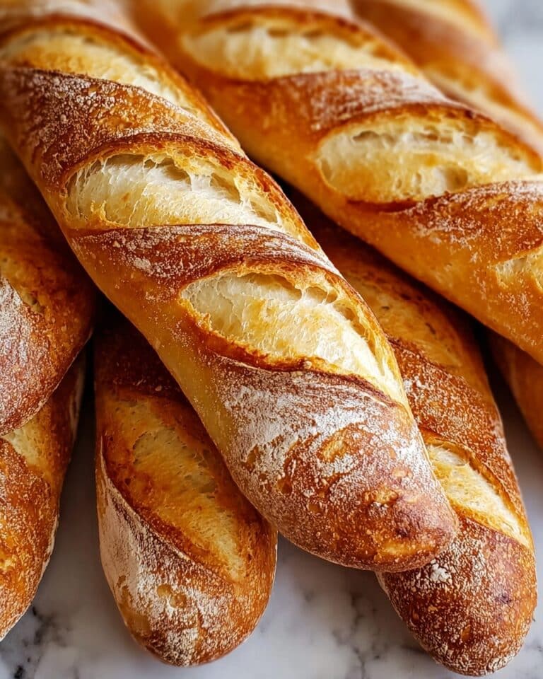 Crusty Mini Baguettes Recipe