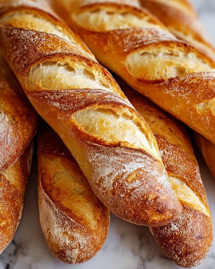 Crusty Mini Baguettes Recipe