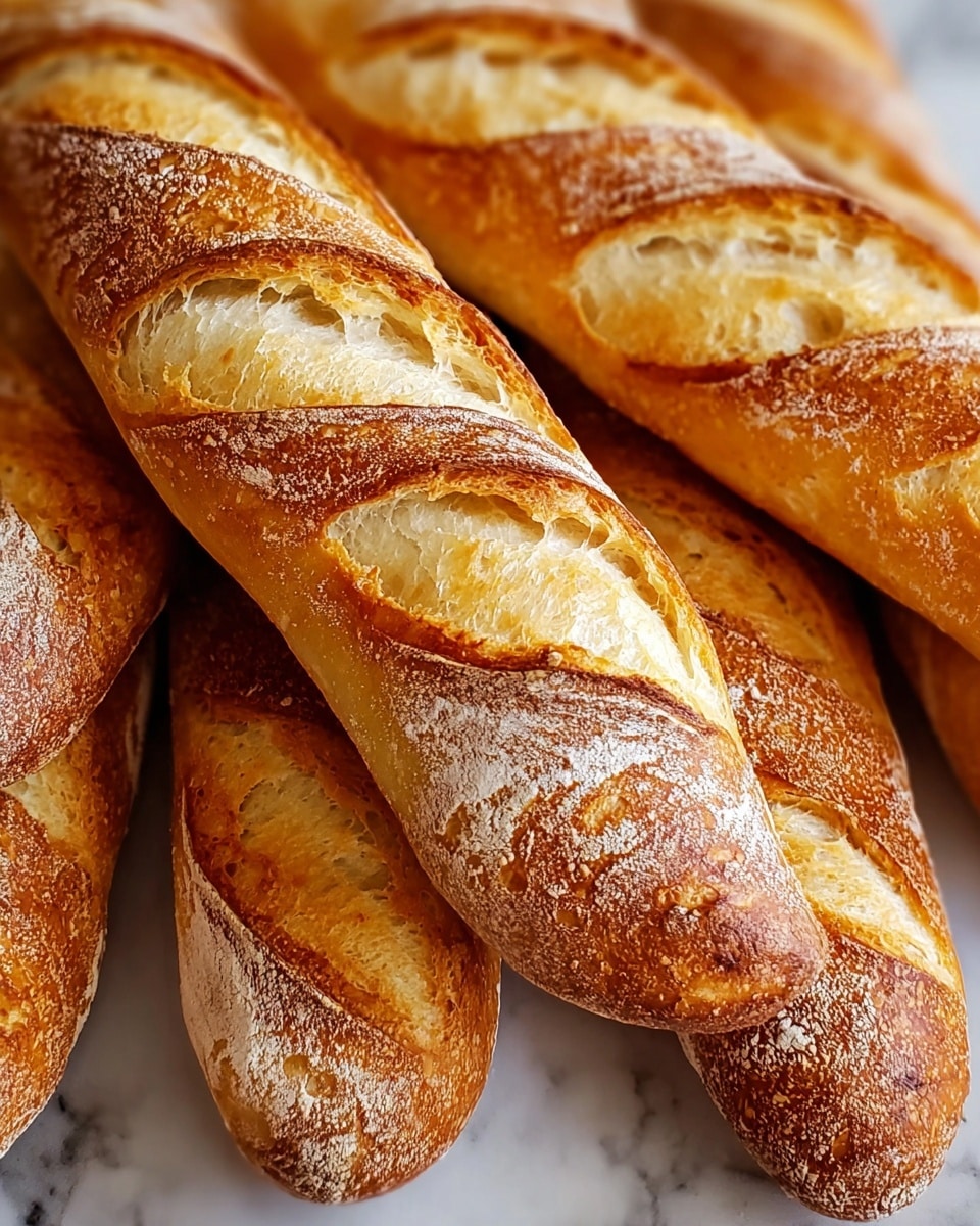 Crusty Mini Baguettes Recipe