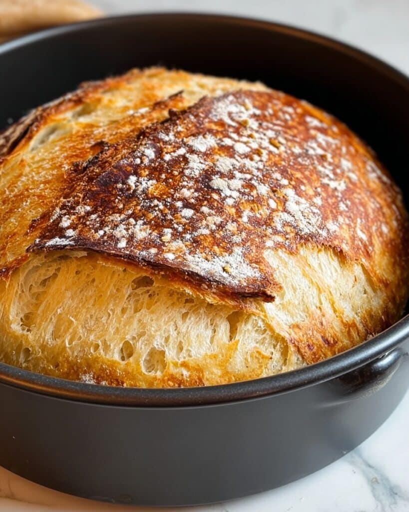 Easy Dutch Oven No Knead Bread Recipe