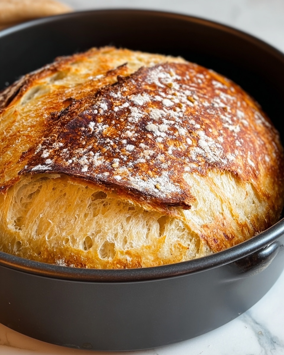 Easy Dutch Oven No Knead Bread Recipe