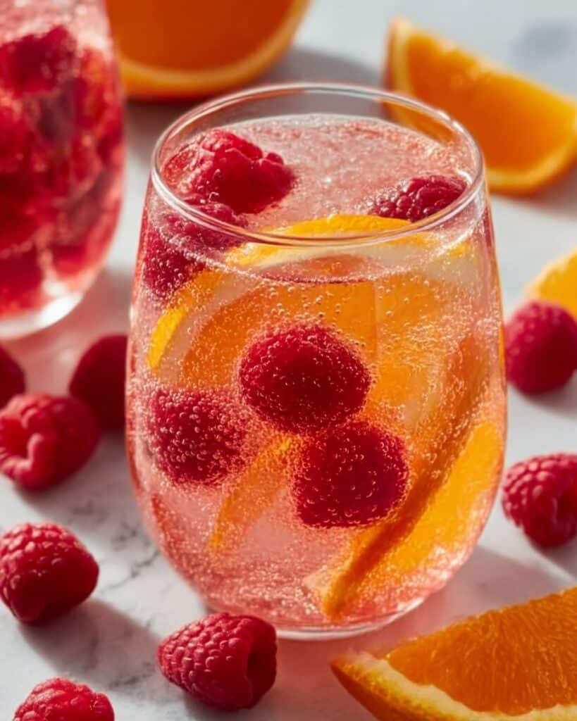 Chilled Peach Moscato Sangria Recipe