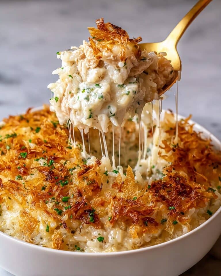 French Onion Chicken Rice Bake Recipe