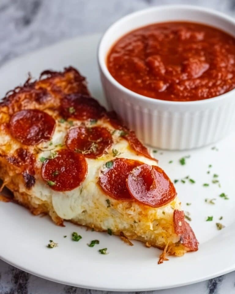 Pizza Style Cottage Cheese Bake Recipe