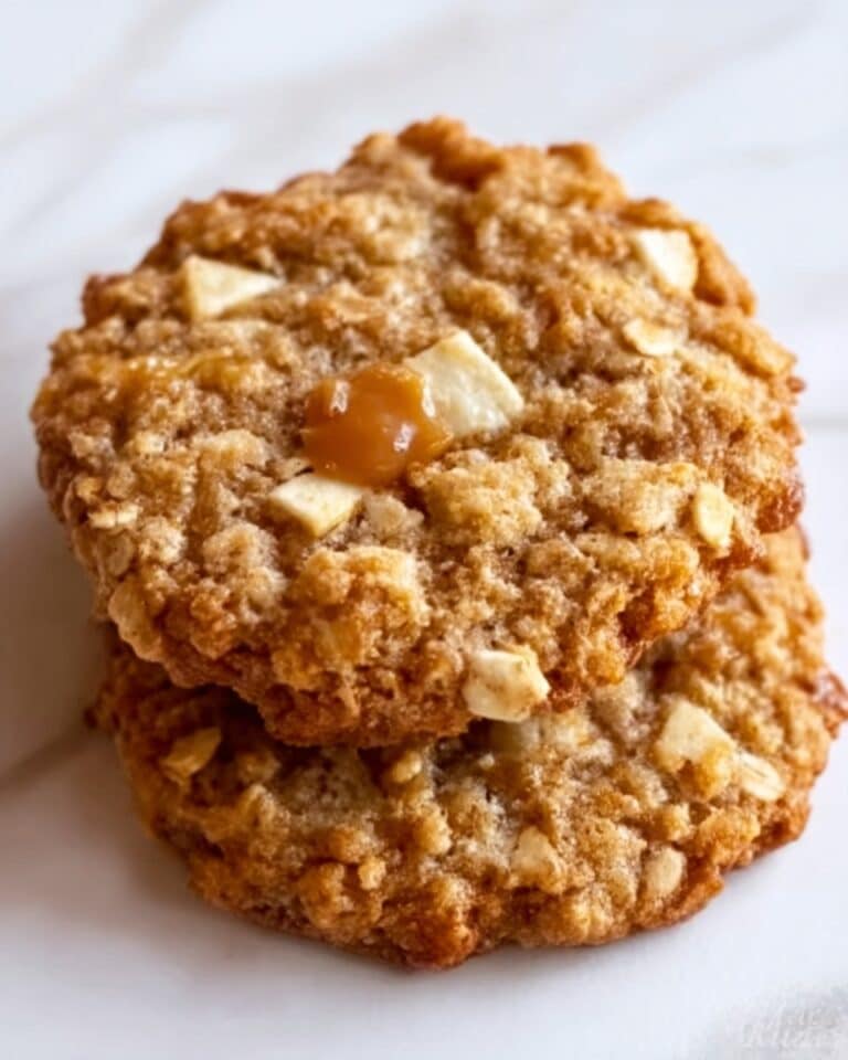 Caramel Apple Oatmeal Cookies Recipe