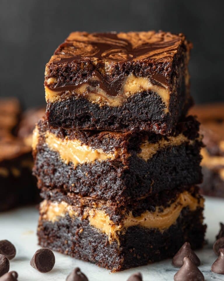 Chocolate Peanut Butter Brownies Recipe
