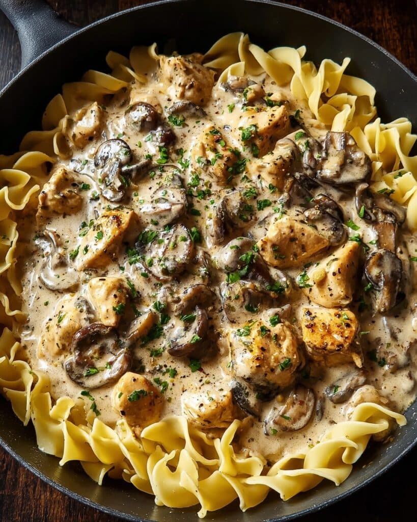 Creamy Chicken Stroganoff That’s Comfort in Every Bite Recipe