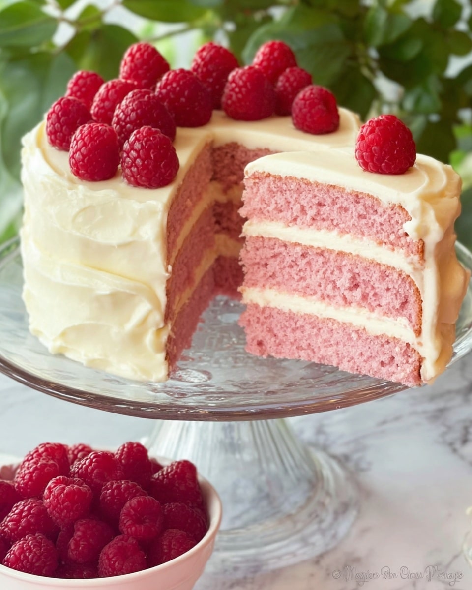 Raspberry Layer Cake Recipe
