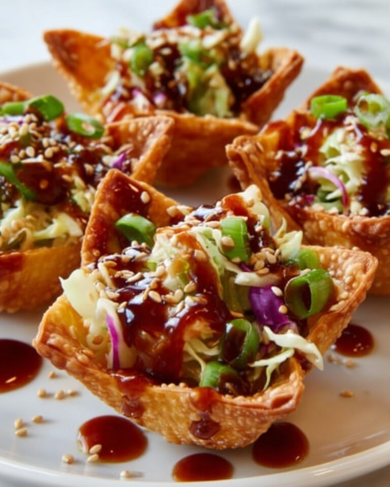 Crispy Chicken Wonton Tacos Recipe