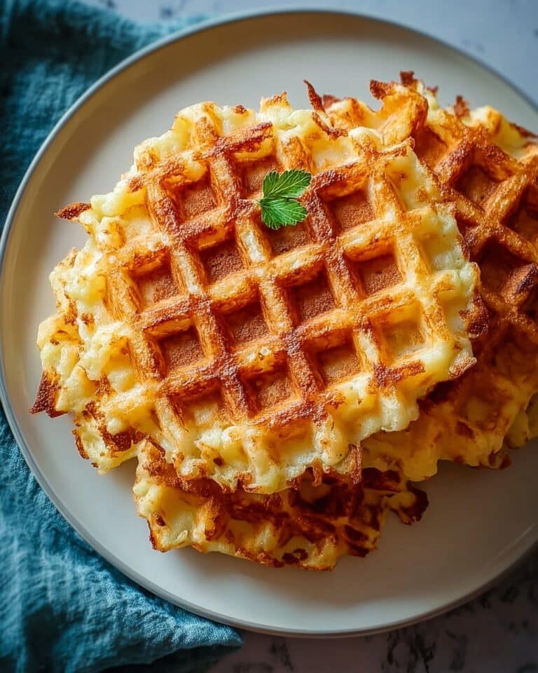 Crispy Waffle Maker Hash Browns Recipe