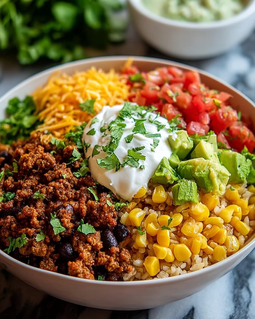 Taco Rice Bowl Recipe