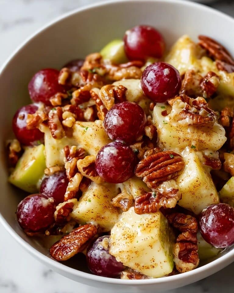 Cinnamon Apple Grape Salad Recipe