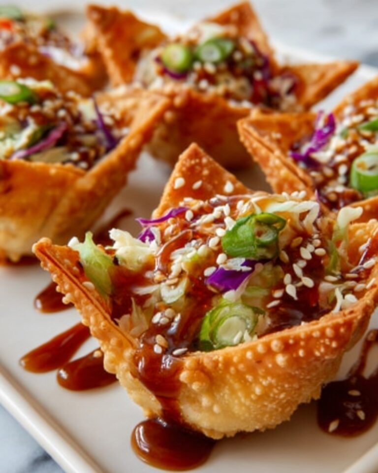 Crispy Chicken Wonton Tacos Recipe
