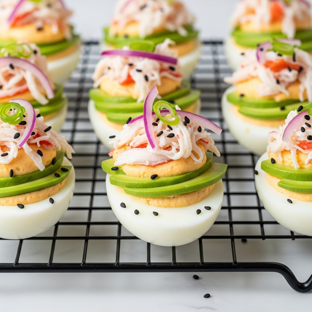 California Roll Deviled Eggs Recipe