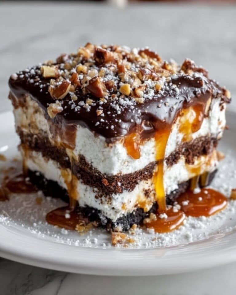 Turtle Lasagna Dessert Recipe